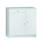 KIRA - mobiletto portaoggetti ad due ante ed un cassetto