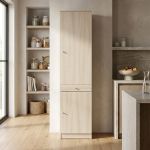 TRACK - mobile colonna portaoggetti a due ante ed un cassetto