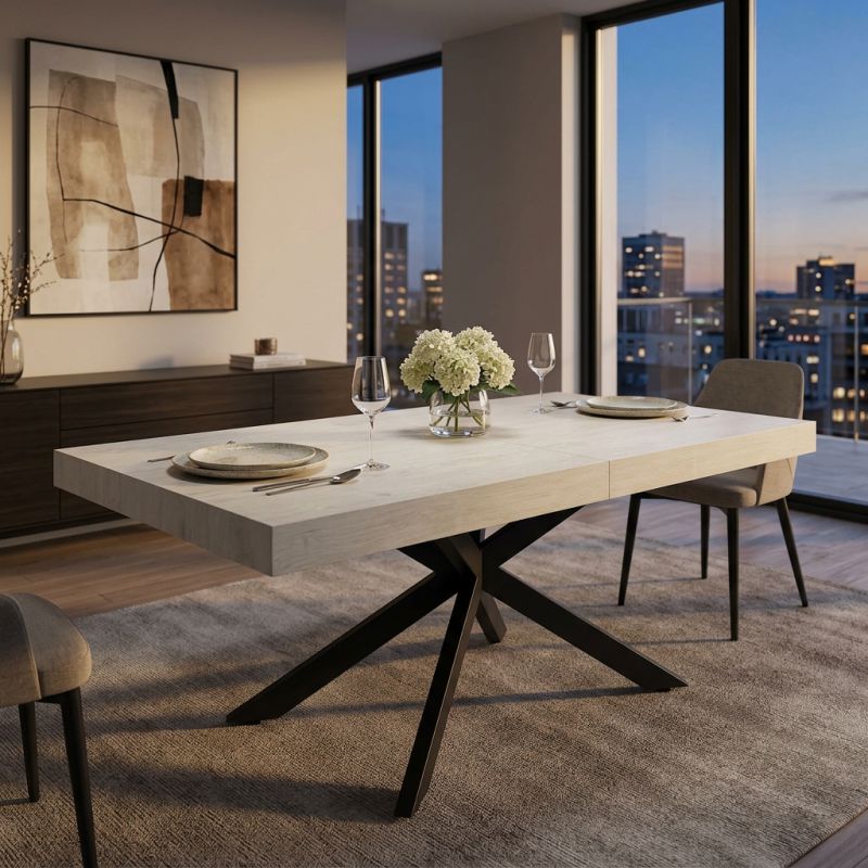 SEGIMERUS - tavolo da pranzo allungabile