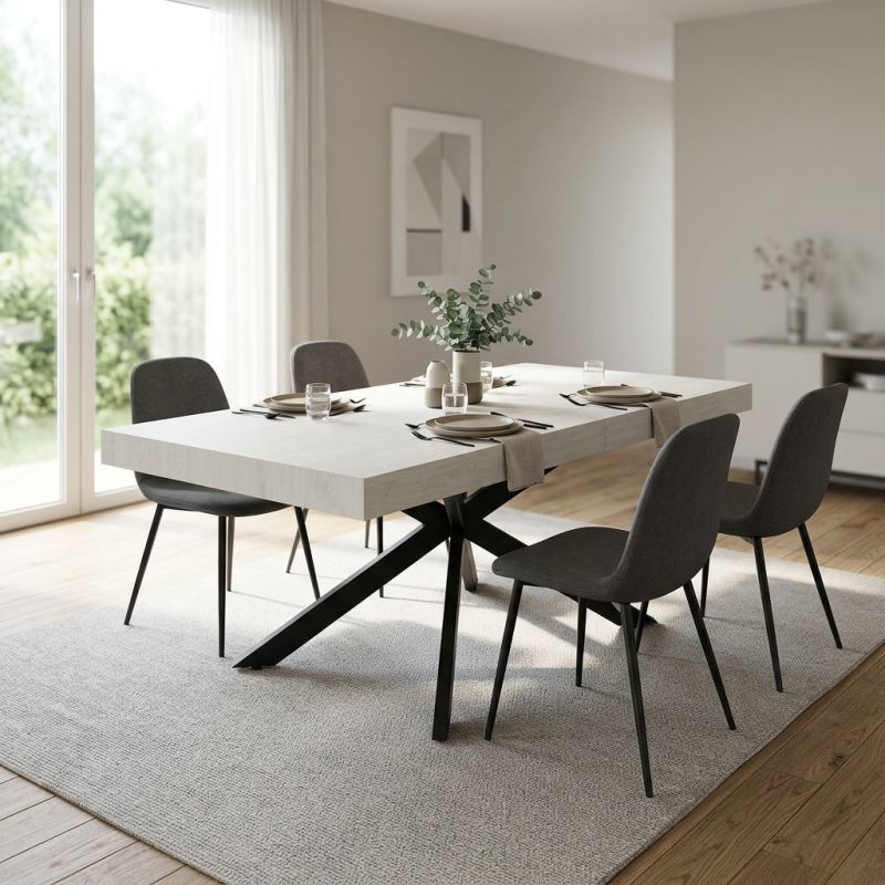 SEGIMERUS - tavolo da pranzo allungabile