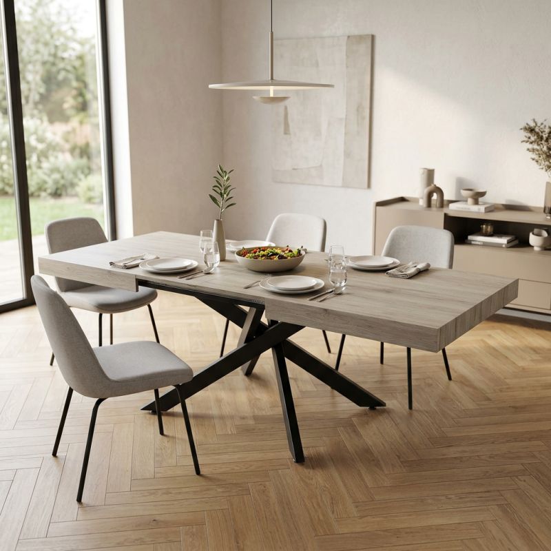 SEGIMERUS - tavolo da pranzo allungabile