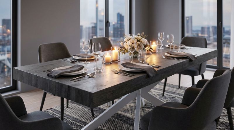 SEGIMERUS - tavolo da pranzo allungabile