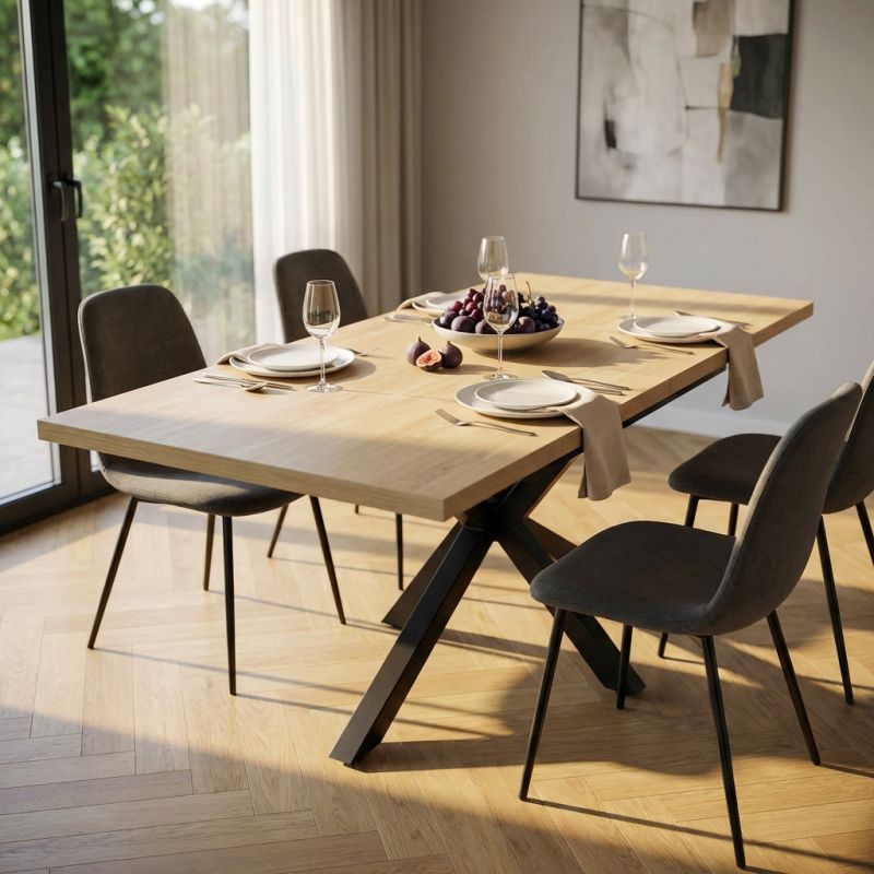 FRIDERICUS - tavolo da pranzo allungabile