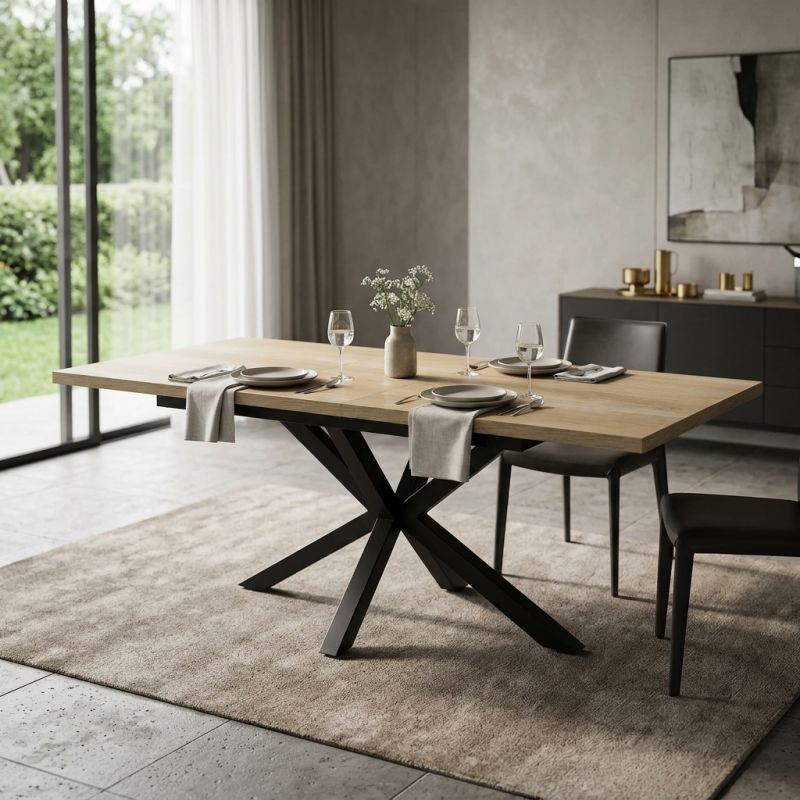 FRIDERICUS - tavolo da pranzo allungabile