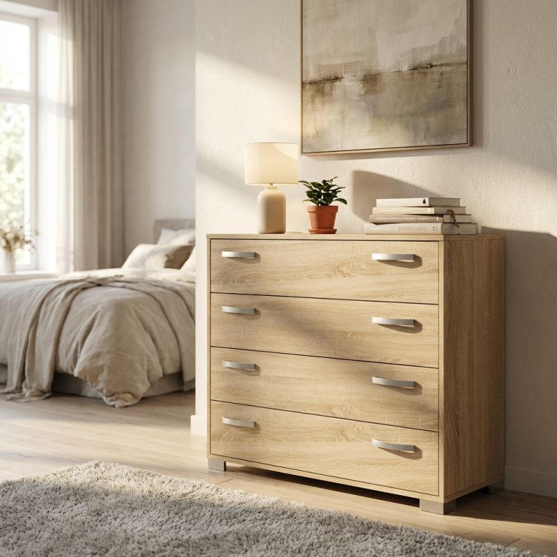 AMOS - cassettiera a 4 cassetti