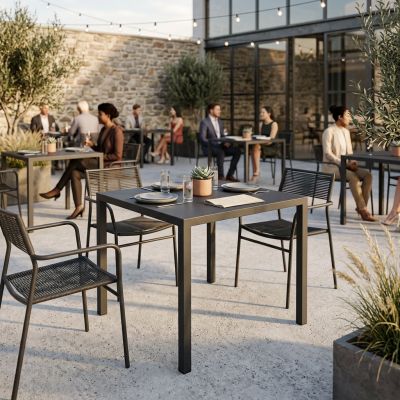 TEQUILA - tavolo autolivellante 70x70