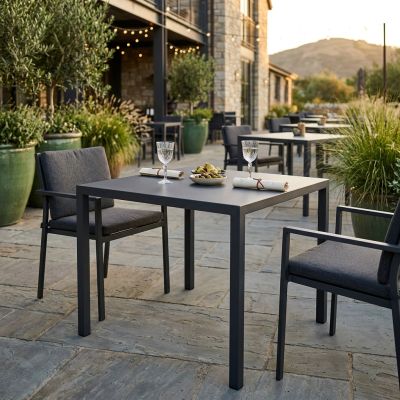 SMOKY - tavolo autolivellante 90x90