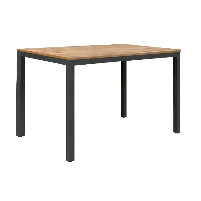 DAKARI - tavolo da pranzo con struttura nera