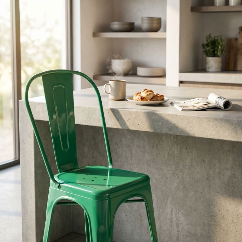 AGATHA - sedia in metallo industrial