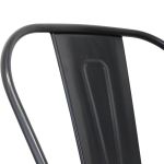 AGATHA - sedia in metallo industrial