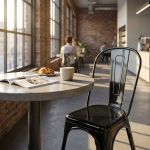 AGATHA - sedia in metallo industrial