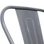 AGATHA - sedia in metallo industrial