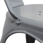 AGATHA - sedia in metallo industrial