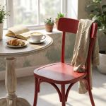 CHELSEA - sedia in legno di olmo