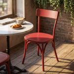 CHELSEA - sedia in legno di olmo