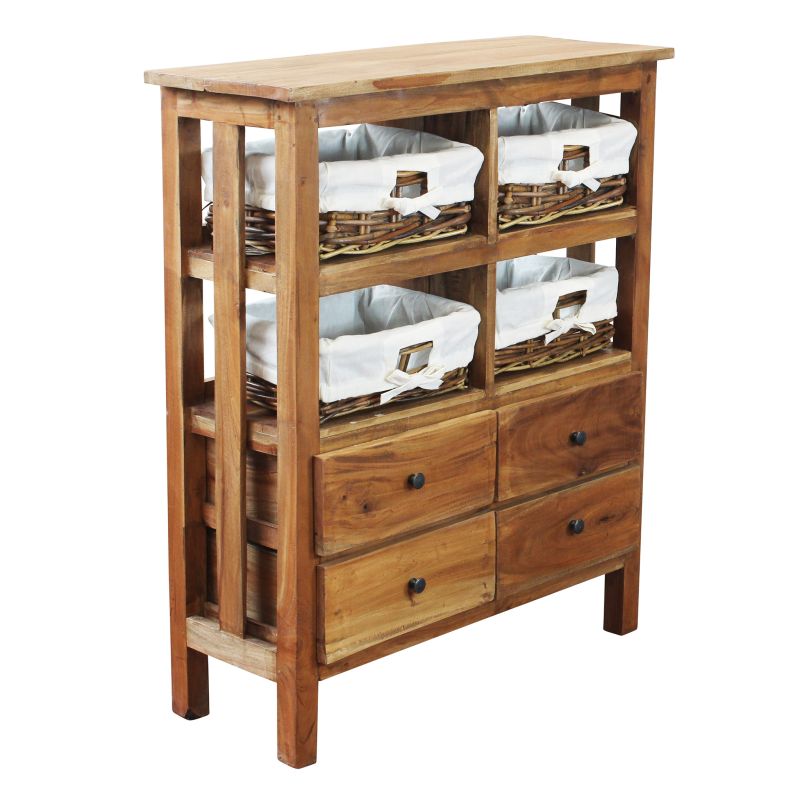 KENSINGTON - mobiletto in legno riciclato