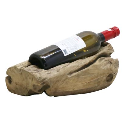 HIPPO - porta bottiglie in legno di teak