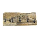 ISIDOR - appendiabiti in legno di teak