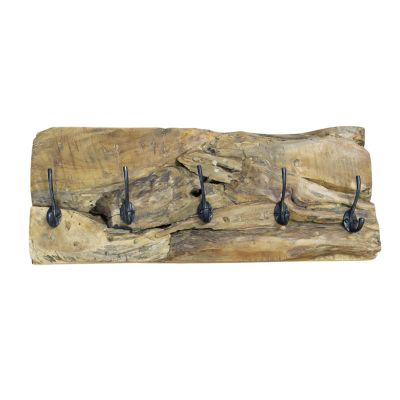 ISIDOR - appendiabiti in legno di teak