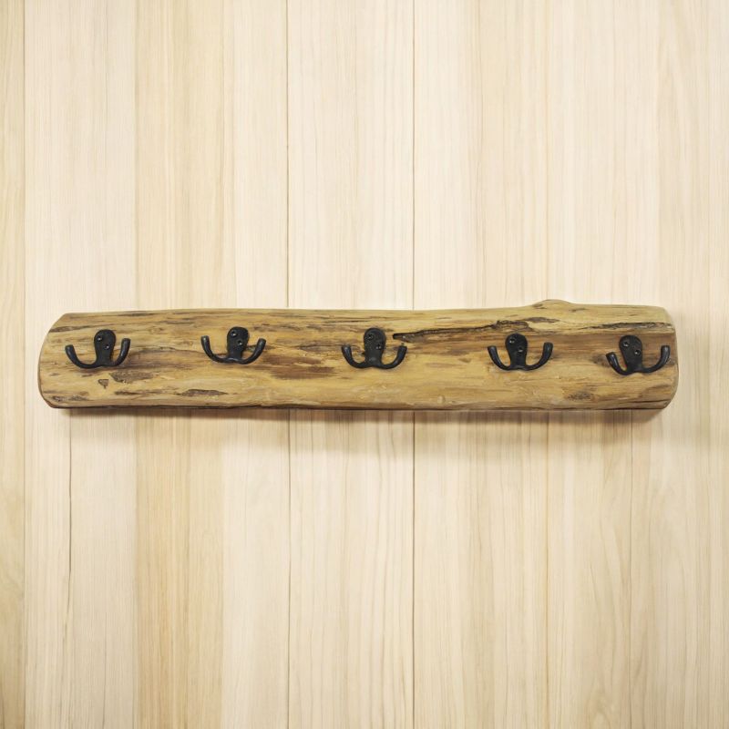 THOR - appendiabiti in legno di teak