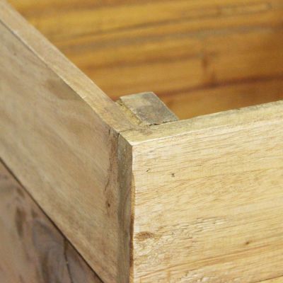 SMITH - set di 3 cassette in legno di mogano