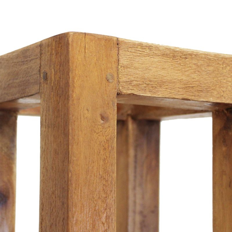 RAVI - fioriera piccola in legno riciclato
