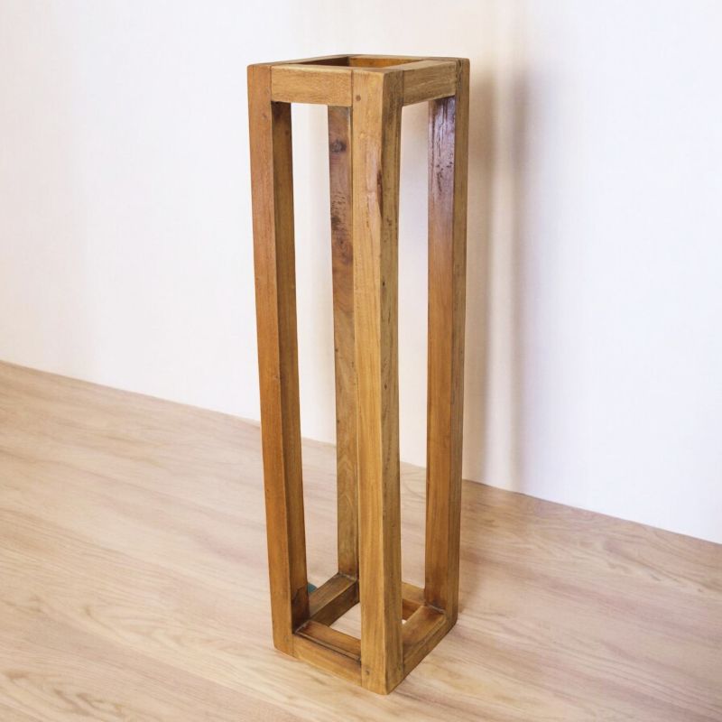 RAVI - fioriera piccola in legno riciclato