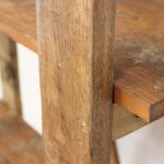 TEMPUS - mobile in legno riciclato con 4 ripiani