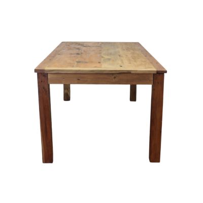 PERSEUS - tavolo da pranzo fisso in legno riciclato