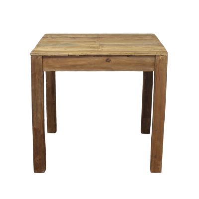 MODERATUS - tavolo da pranzo fisso in legno riciclato