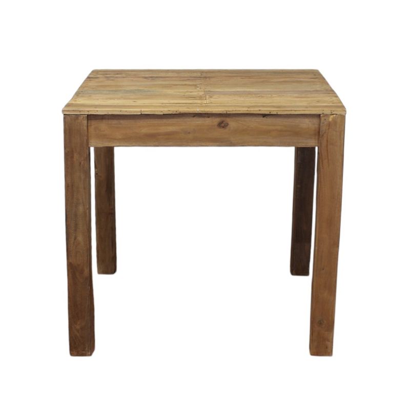 MODERATUS - tavolo da pranzo fisso in legno riciclato