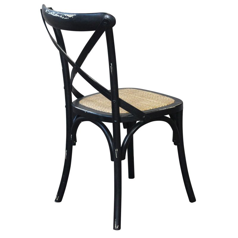 CROSS - sedia vintage in legno