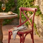 CROSS - sedia vintage in legno