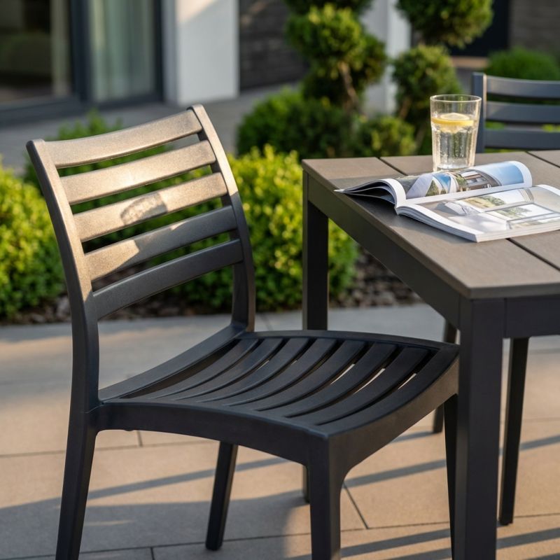 ZULE - sedia in polipropilene impilabile