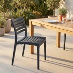 ZULE - sedia in polipropilene impilabile