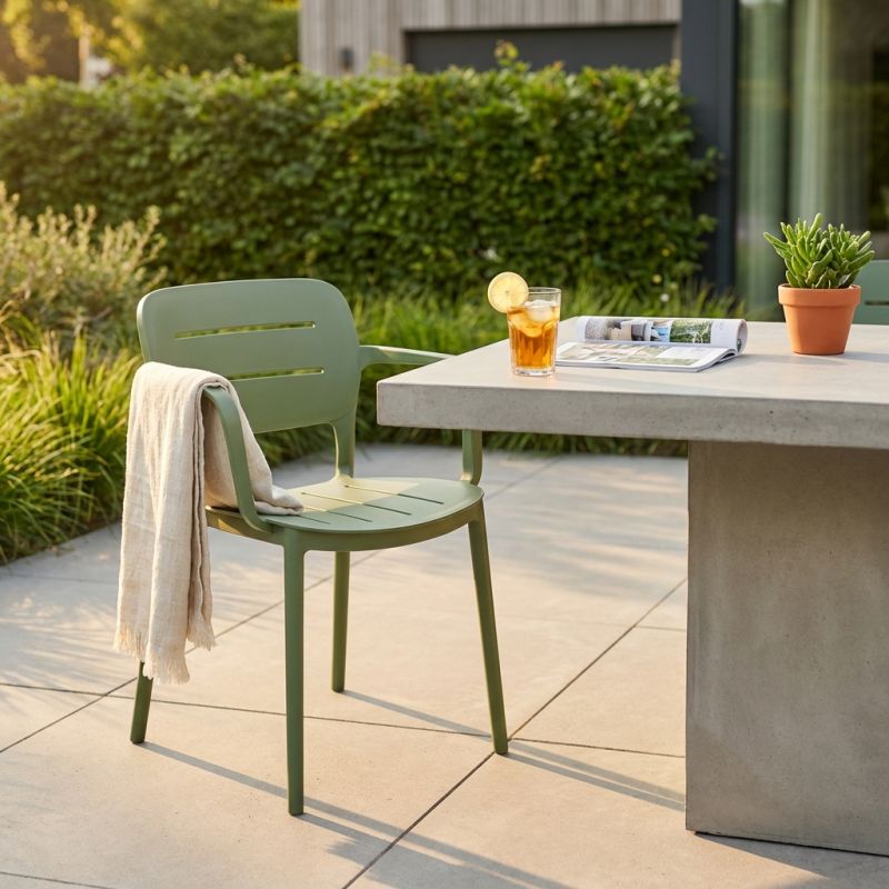 HAZEL - poltrona in polipropilene impilabile