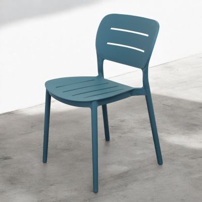 HAZEL - sedia in polipropilene impilabile