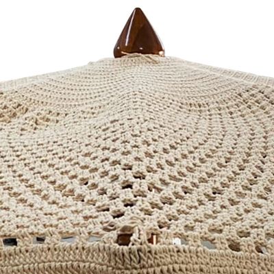 YARI - ombrellone in cotone macramè