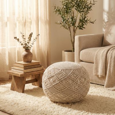 CISCO - pouf in cotone