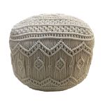 SORAYA - pouf in cotone