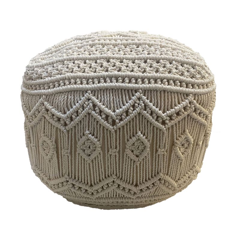 SORAYA - pouf in cotone
