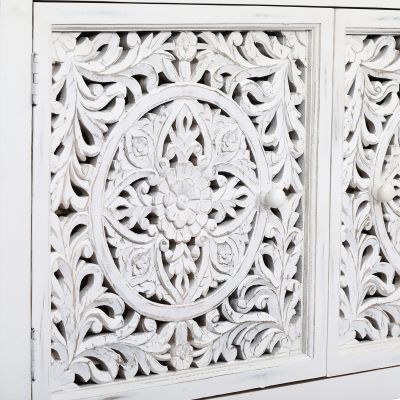 TABITA - mobile in legno di mango con 3 ante