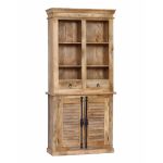 AROLD - mobile in legno di mango con 2 ante e 2 cassetti