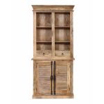 AROLD - mobile in legno di mango con 2 ante e 2 cassetti