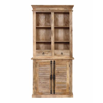 AROLD - mobile in legno di mango con 2 ante e 2 cassetti