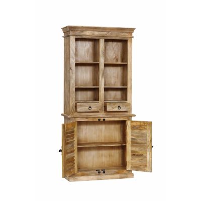 AROLD - mobile in legno di mango con 2 ante e 2 cassetti