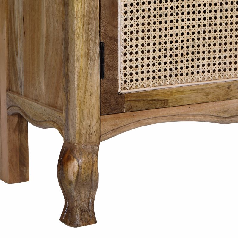 JOEL - mobile in legno di mango con 4 ante.