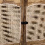 JOEL - mobile in legno di mango con 4 ante.