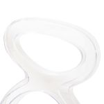 AHSOKA - sedia da interno in policarbonato trasparente