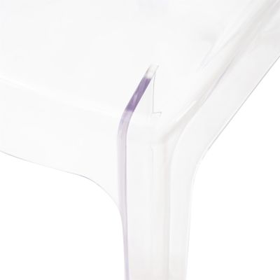 AHSOKA - sedia da interno in policarbonato trasparente